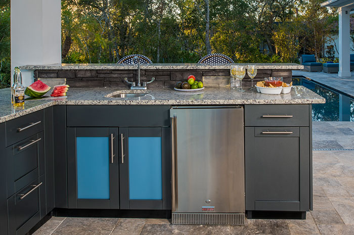 Outdoor Kitchen Sink Cabinets Stainless Steel Danver