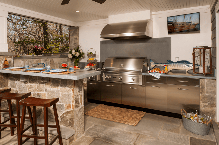 PVC Outdoor Kitchen Cabinets, HDPE or Stainless Steel?
