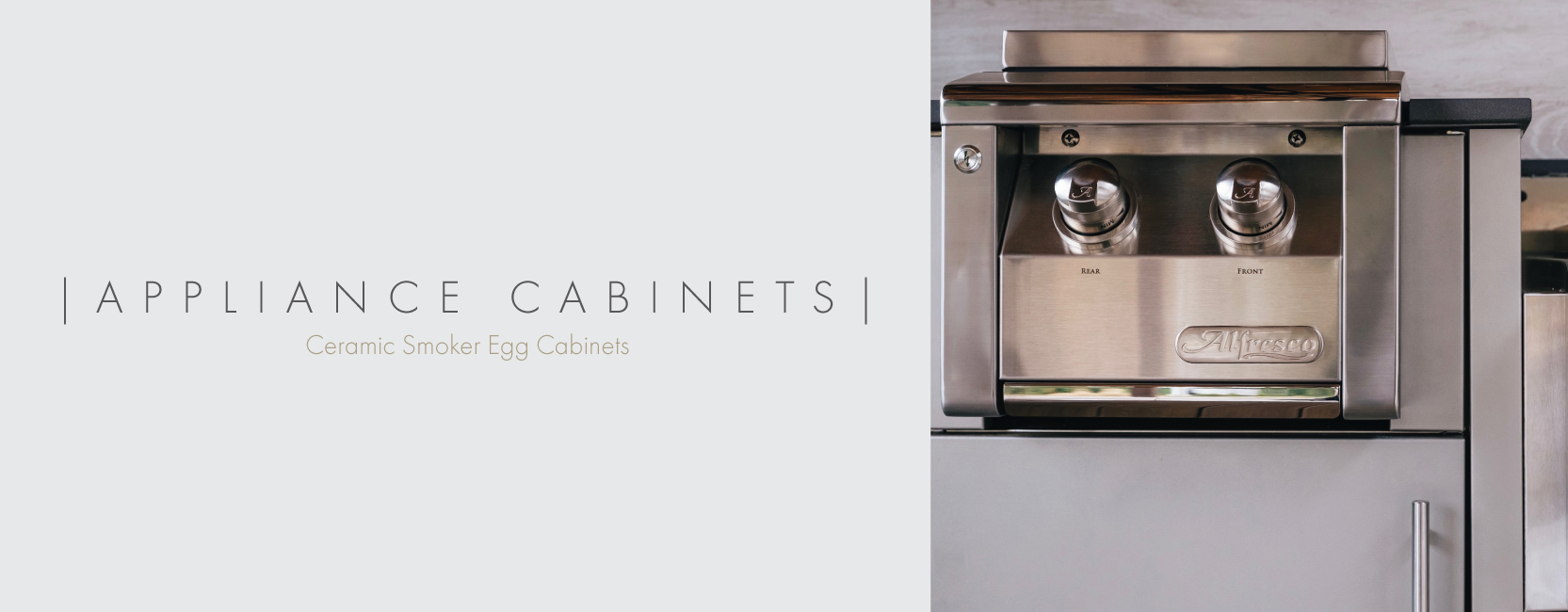 Ceramic Egg Smoker Appliance Cabinets