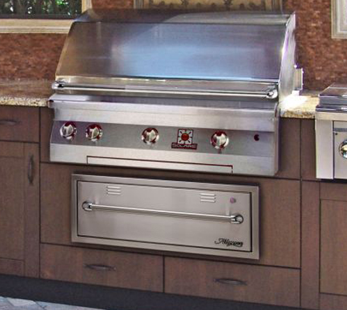Outdoor Grill Cabinets & Grill Surrounds