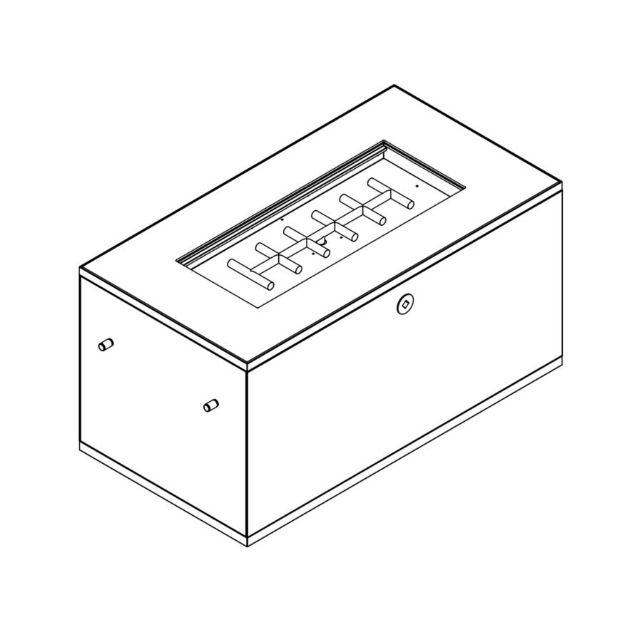 fire table drawing