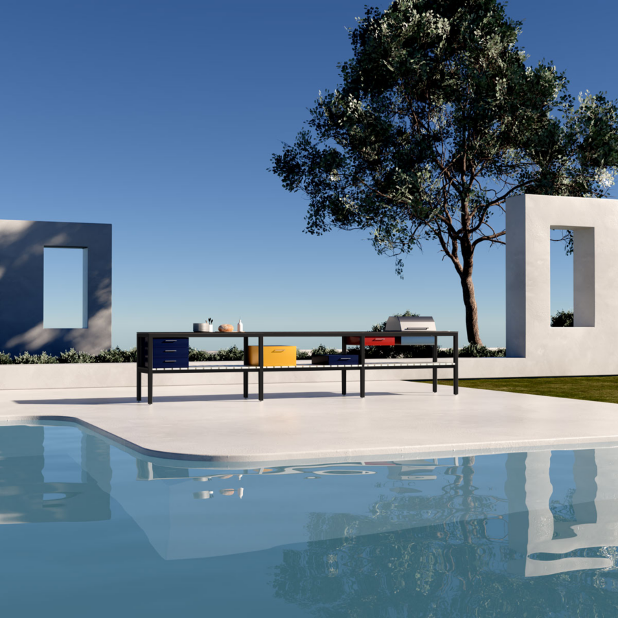 cosmo kitchen pool